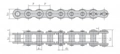 P50.8F7-B链条标准规格_套筒